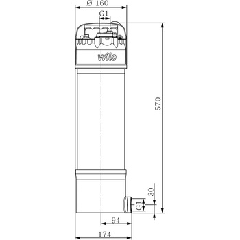 Wilo Extract FIRST SE 304 EM/A s integrovanou riad. jednotkou 6093858