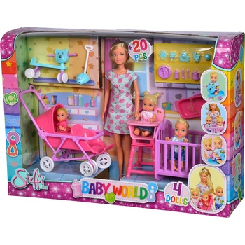Image 1 of Simba Toys Кукла Simba Toys Steffi Love - Стефи, с три бебета (105736350)