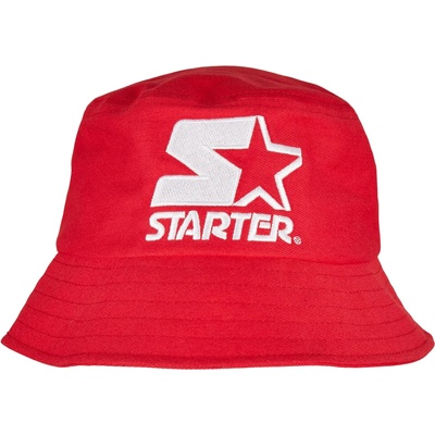STARTER Шапка идиотка в червен цвят Starter Basic BucketUB-ST255-00491 - Червен, размер one size
