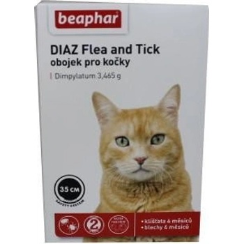 Beaphar Obojek proti blechám a klíšťatům pro kočky 35 cm