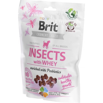 Brit Care Dog Puppy Insects with Whey & Probiotics 200 g