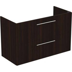 Ideal Standard i. Life A - Шкаф под мивка, 100x44x63 см, 2 чекмеджета, кафе дъб T5257NW (T5257NW)
