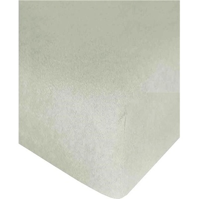 4 sleep froté s gumou smetanové 90x200