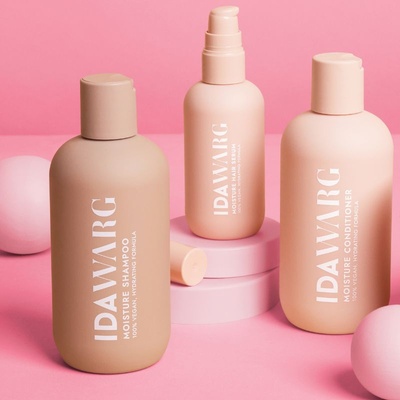 IDA WARG Beauty Сет Шампоан, Балсам и Серум за хидратация на суха коса IDA WARG Moisture