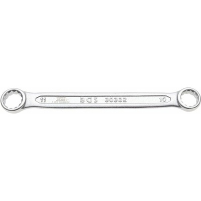 BGS technic Oboustranný očkový klíč 10 x 11 mm, extra plochý BGS 30332