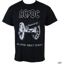 Tričko metal Razamataz AC-DC For Those About To Rock čierne