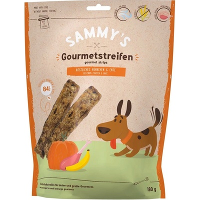 Sammy’s Gourmetstreifen kuře a kachna 3 x 180 g