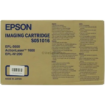 Epson КАСЕТА ЗА EPSON EPL 5600/N1200 - OUTLET - Black - PN S051016 (101EPSEP5600)