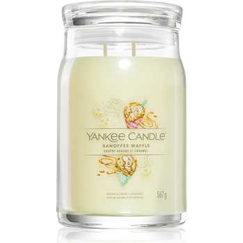 Yankee Candle Banoffee Waffle ароматна свещ Signature 567 гр