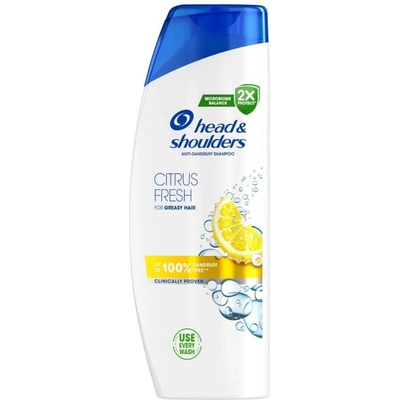 Head & Shoulders Citrus Fresh Svěží citrusová péče proti lupům 400 ml