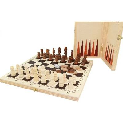 Longfield Šachy a Backgammon set
