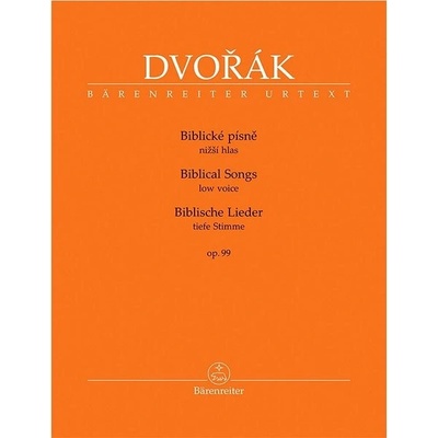 Biblické písně op. 99 - Antonín Dvořák