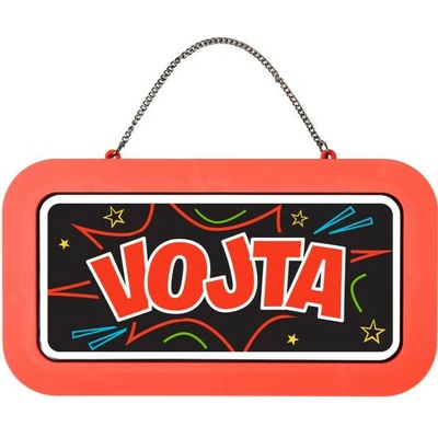 Albi Neonová cedulka se jménem - Vojta NEO