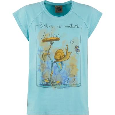 E9 Дамска тениска E9 Women's Snail T-shirt - Artic (916-6039-0113)