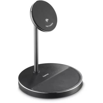 Hama 00201738 зарядно за мобилни устройства Слушалки, Смартфон Черен USB Безжично зареждане Бързо зареждане На закрито (002017380000)