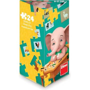 Dino - Puzzle Sloník Mio - 1 - 39 piese