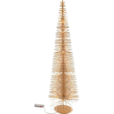 DEKORÁCIA STROMČEK 40LED ČASOVAČ 80CM ZLATÝ