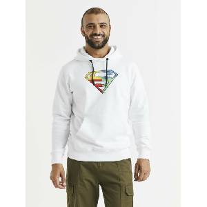 Celio Бял мъжки суитшърт с щампа Celio Lvemansw Celio | Byal | МЪЖЕ | M