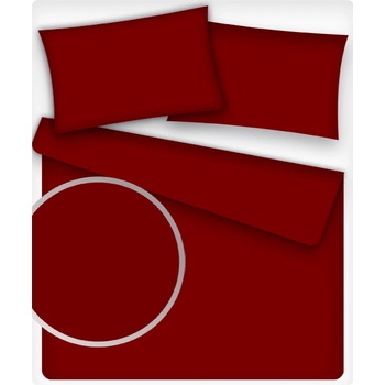 Jednofarebná bavlnená látka červená, vzor 501-1, metráž 160 cm