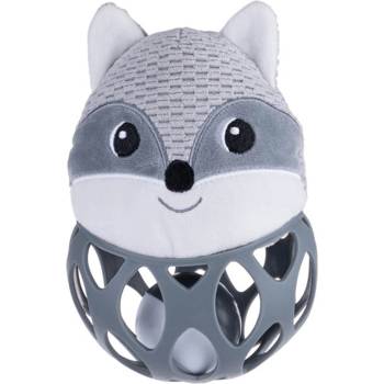 Bali Bazoo Бебешка дрънкалка Bali Bazoo - Лисица, сива (111909)