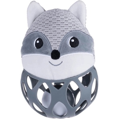 Bali Bazoo Бебешка дрънкалка Bali Bazoo - Лисица, сива (111909)