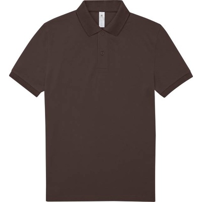B&C Collection B&C 01 U424 / Мъжка поло тениска - цвят печено кафе XXL (01U424zk705)