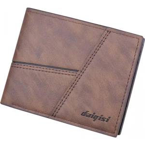 Daiqisi Мъжко портмоне Daiqisi AD-35889 - Тъмно кафяво KP35889