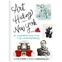 Art Hiding in New York - Lori Zimmer, Maria Krasinski ilustrácie