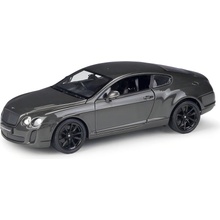 Welly Bentley Continental Supersports šedočerné 1:34