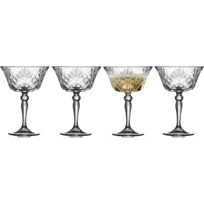 LyngbyGlas Чаши за шампанско Melodia 260 мл 4 бр (33655)