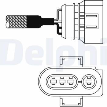 Lambda sonda DELPHI ES10977-12B1
