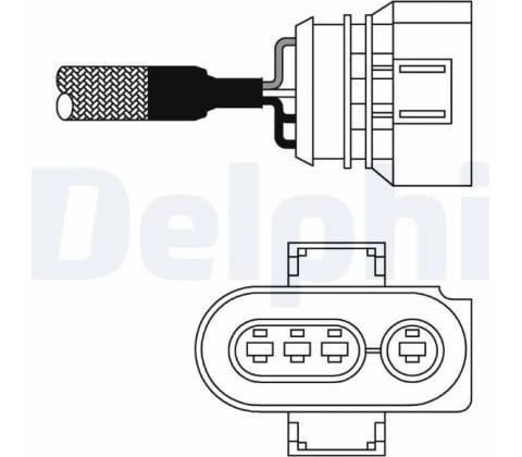 Lambda sonda DELPHI ES10977-12B1