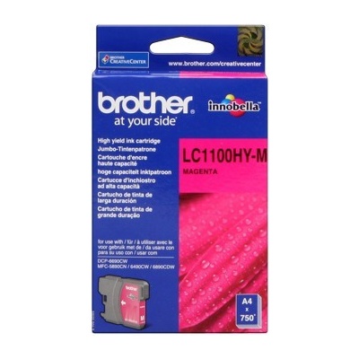 Brother LC-1100HYM магента (magenta) оригинална касета (LC1100HYM)