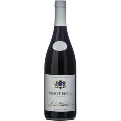 J. de Villebois Pinot Noir 2021 13% 0,75 l (čistá fľaša)
