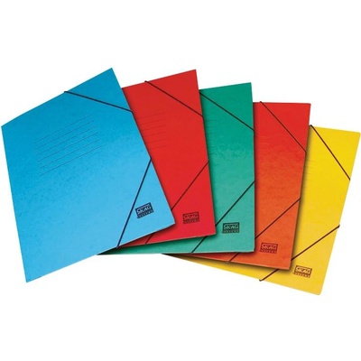 ПАПКА С ЛАСТИК 3 КАПАКА А4 skag КАРТОН СИН