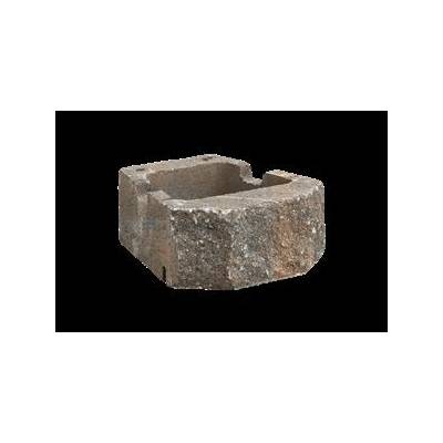 GEOSTONE miniSHELF štípaný Skořicovo-černá