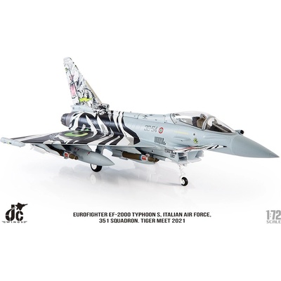 JC Wings EF-2000 Typhoon S Aeronautica Militare XII Sqn 351st Flight Beja Portugal NATO Tiger Meet 2021 1:72