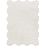 Universal Бял килим подходящ за пране 120x170 cm Mellow - Universal (51135)