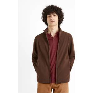 Celio Кафяв мъжки суитчър от полар Celio Cepolaire Celio | Kafyav | МЪЖЕ | S