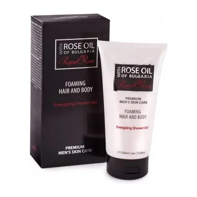 Biofresh Regina Roses Premium Men's Skincare Foaming Hair and Body Shower Gel - Енергизиращ душ гел 150мл