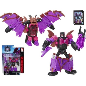 Hasbro Transformers Vorath Mindwipe Titans fialovo-čierny