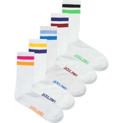 Jack & jones Къси чорапи 'benjamin' бяло, размер 41-46