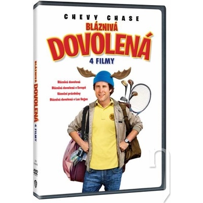 Bláznivá dovolenka kolekcia 1.-4. DVD