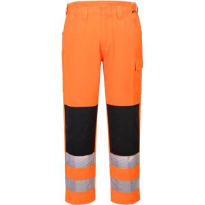 Portwest hi-vis essential es1 es046 / Мъжки светлоотразителни работни панталони - hv оранжеви uk 50/eu 68 (es046orr50)