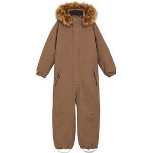 Color Kids Детска грейка Color Kids Kid's Coverall with Fake Fur 742845 Overall - Fossil - размер 122 (EU) (702-6054-0315)