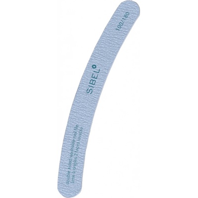 Sibel Zebra Nail File Obojstranný pilník na nechty 100/180 10 ks