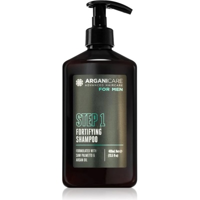 Arganicare For Men Fortifying Shampoo подсилващ шампоан за мъже 400ml