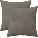 vidaXL Калъфка за възглавница 2 pcs HEERLEN Светлосиво 35 x 35 cm (908015)