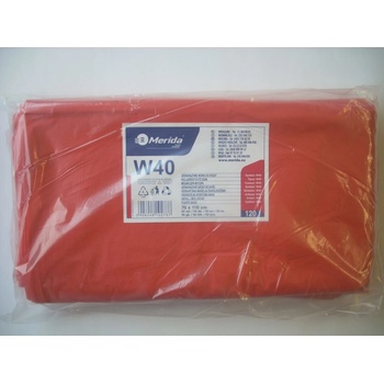 Merida pytle LDPE 38µm 120l 50ks červené