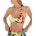 Hurley Jungle Beach Adjustable bikini top - Multicolor (Black)